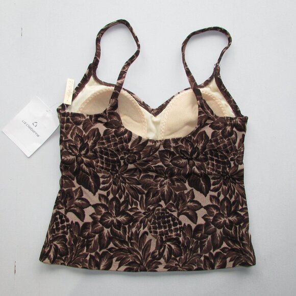 Liz Claiborne  Animal-Like Tropical 2 Pc Tankini - Sz 10 - NEW - Picture 3 of 7